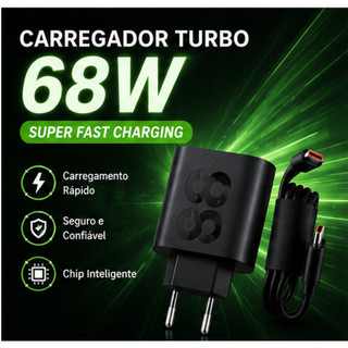 Carregador Turbo 125w Tipo C 68w tipo-c  Para Tudos os telefones celuares tipo-c