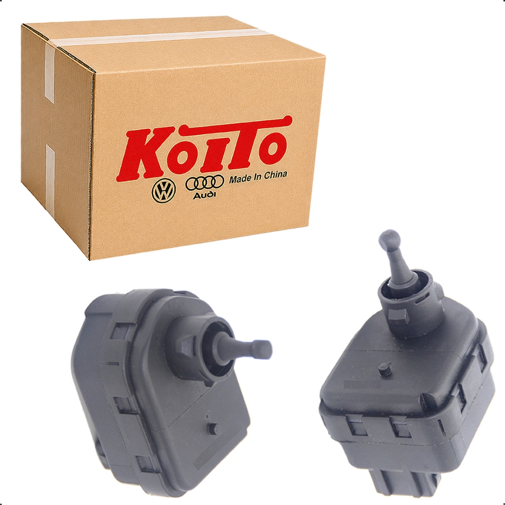 Par de motores para regulagem de altura dos faróis do Golf MK3