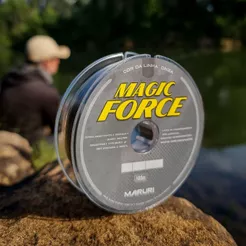 Linha de Pesca Monofilamento Maruri Magic Force Cinza 100 Metros