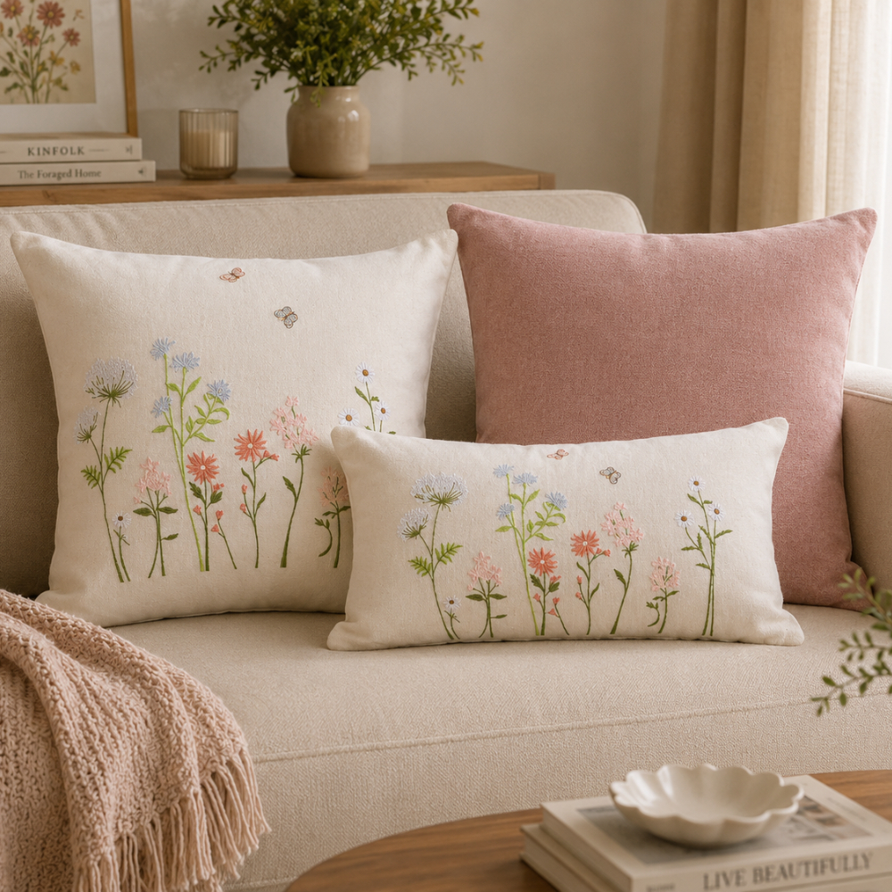 Kit 3 Capas Jardim Decorativa 50 Cm Com Variação De Cor