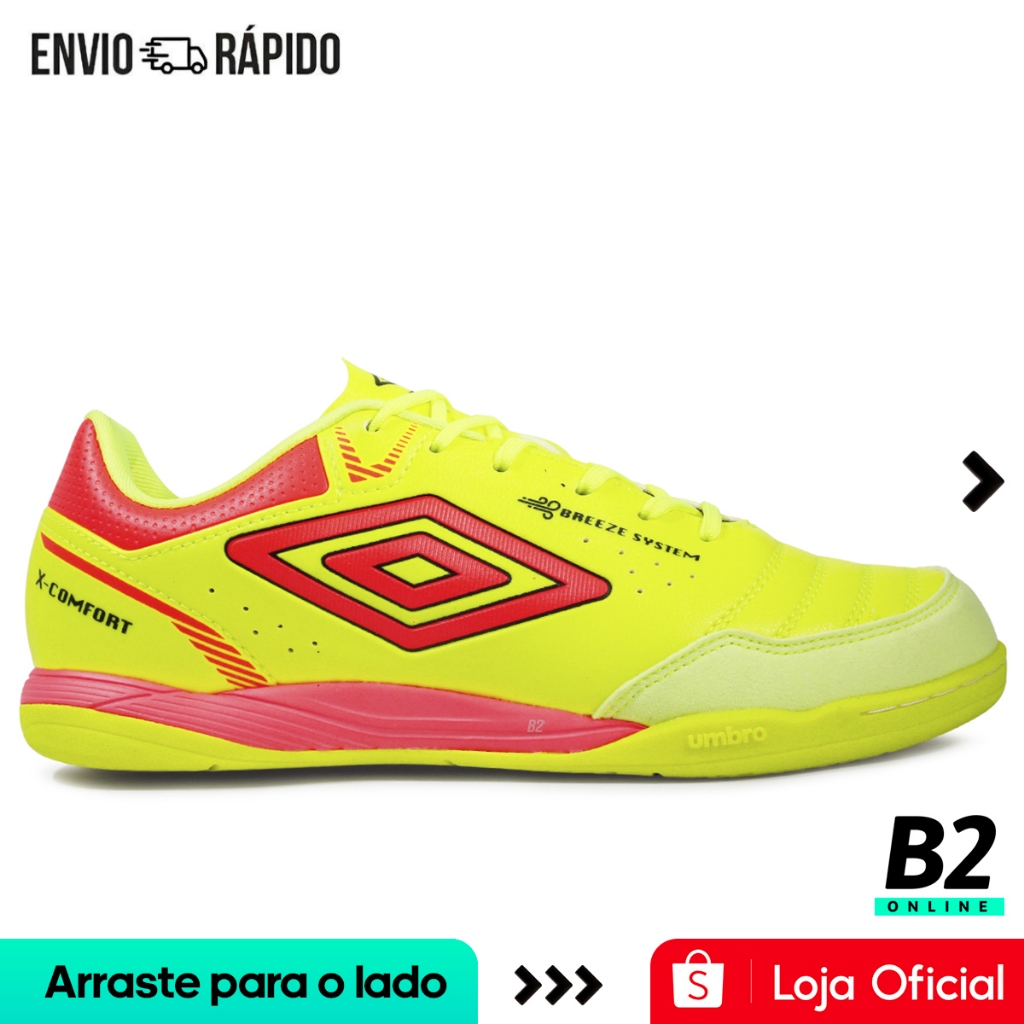 Chuteira Futsal Umbro X-Comfort Masculina Original Com Nota Fiscal e Garantia