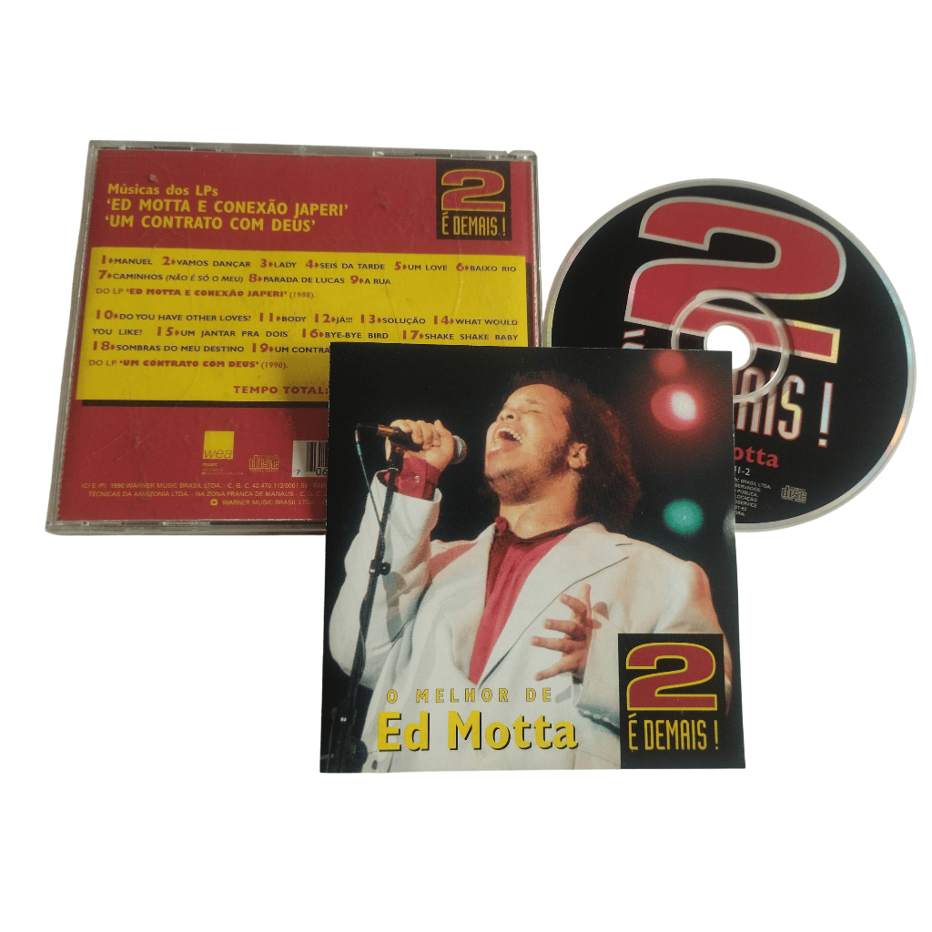 Cd  Ed Motta - 2 é Demais O Melhor de Ed Motta