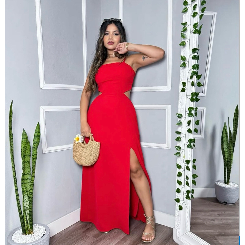 vestido elegante para madrinha de casamento , vestido vermelho debutantes e madrinha