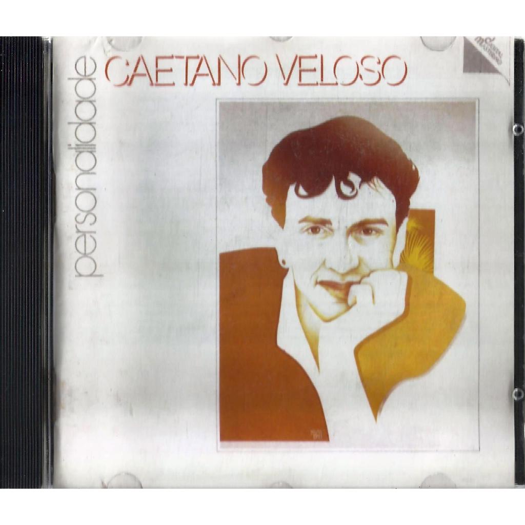 1566 Mcd- Cd 1987 Música- Caetano Veloso- Personalidade- MPB