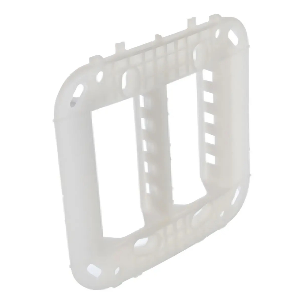 Suporte 4x4 Para 6 Modulos Branco Lunare - Decor - Lumen Schneider Eletric