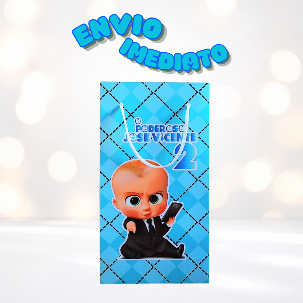 SACOLINHA G Personalizadas PODEROSO CHEFINHO Mimos Lembrancinhas para Festas