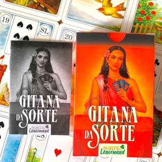 Gitana da Sorte - Baralho Cigano Clássico Brasileiro - Peti Lenormand - Cigana da Sorte