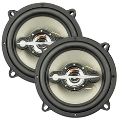 Par Alto Falante Leson LS5 5 Pol 140W Quadriaxial 4 Ohms Som Automotivo Porta Carro
