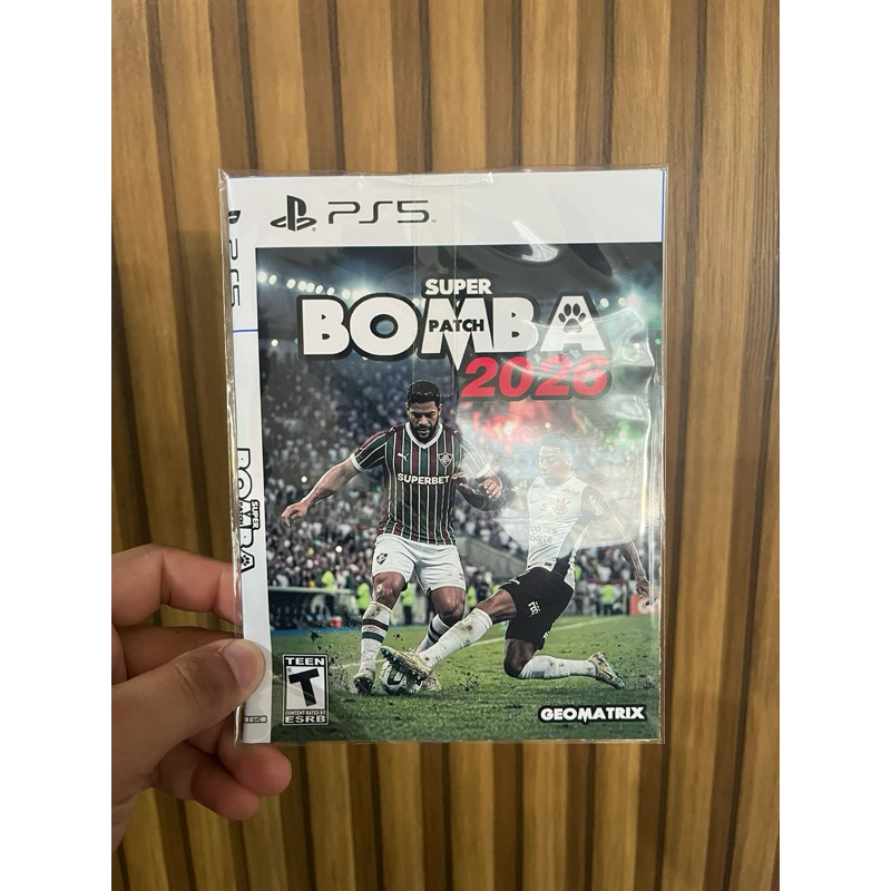 🔥 SUPER BOMBA PATCH 2026 PS5 – MÍDIA FÍSICA (OPTION FILE) | Times Atualizados + Brasileirão Série A e B