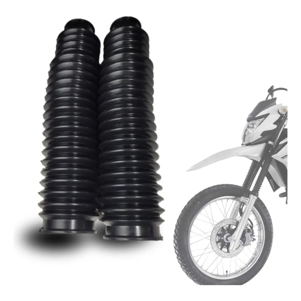 Par de Sanfona Bengala 21 Dentes Nxr Bros 125 150 160 Xre 190