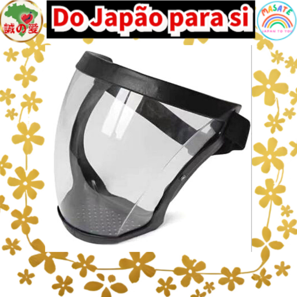 Isdy Face Shield Clear Full Protection Mask Band Type 10-Piece Set 【Do Japão para você】