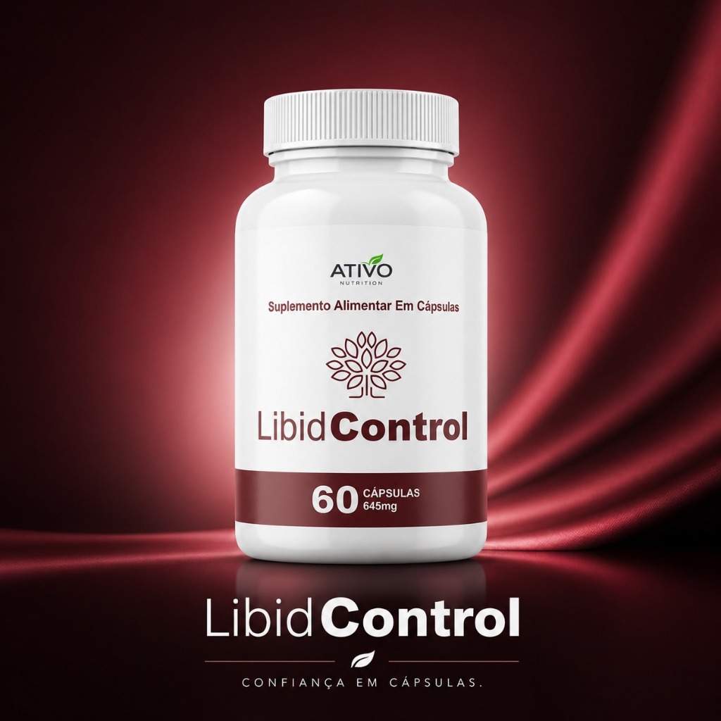 Libid Control | Ativo Nutrition - 645mg - 60 Cápsulas - Bem-Estar e Disposição