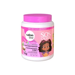 Creme Para Pentear 5 em 1 SOS Cachos Kids Hidratação 1kg