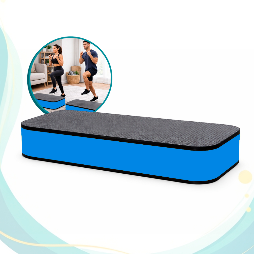 Step EVA Academia Profissional Antiderrapante Treino Funcional Fitness