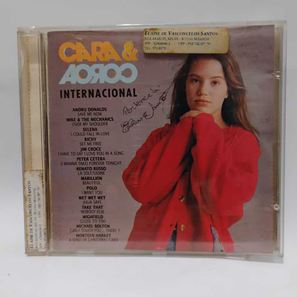 CD NOVELA -- CARA & COROA INTERNACIONAL.