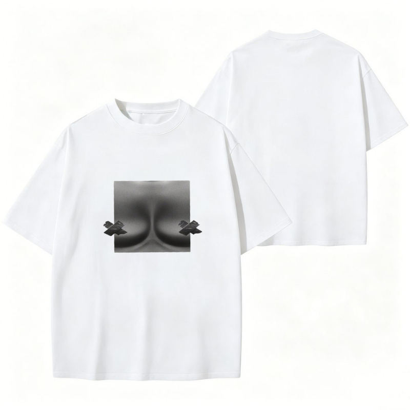 Camisa algodão manga curta 100% Algodão camiseta feminina Camiseta Feminina Oversized de camiseta oversized feminina