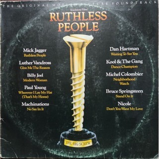 DISCO DE VINIL-RUTHLESS PEOPLE ,TRILHA SONORA ORIGINAL (1983)