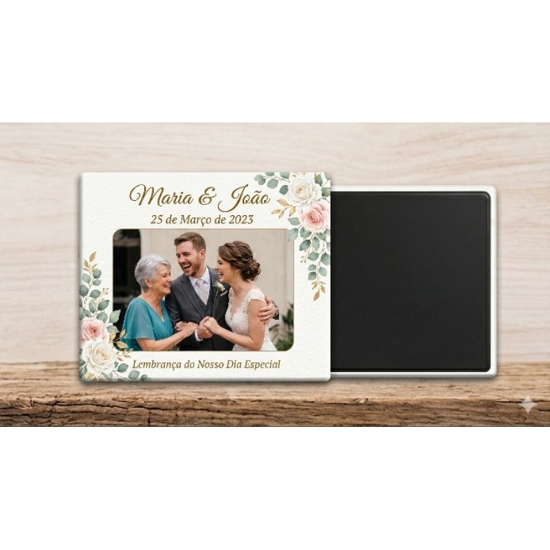 kit Foto imã de geladeira personalizado batizado festa infantil 15anos formatura casamento.