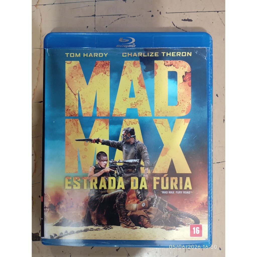 Blu ray Mad Max Estrada da Fúria