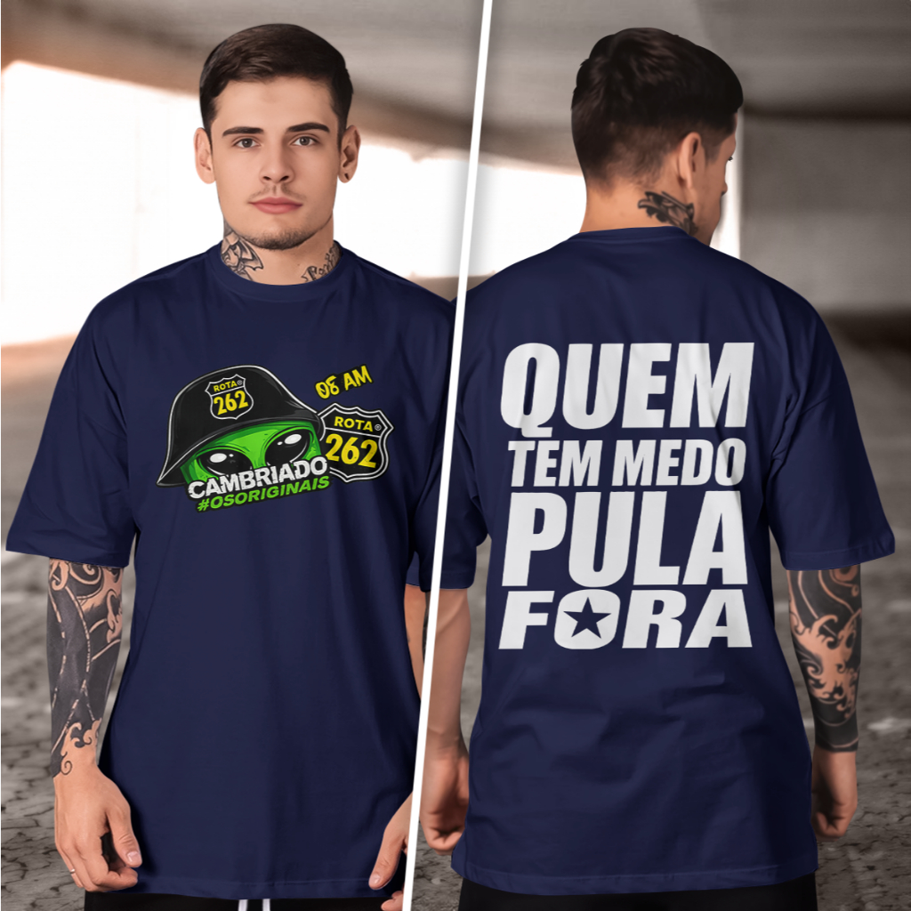 Camiseta Alien Rota 262 estiloso Minimalista – Simples e Elegante 100% algodão