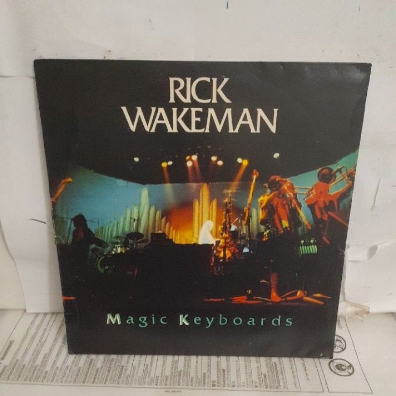 lp vinil rick wakeman magic keyboards