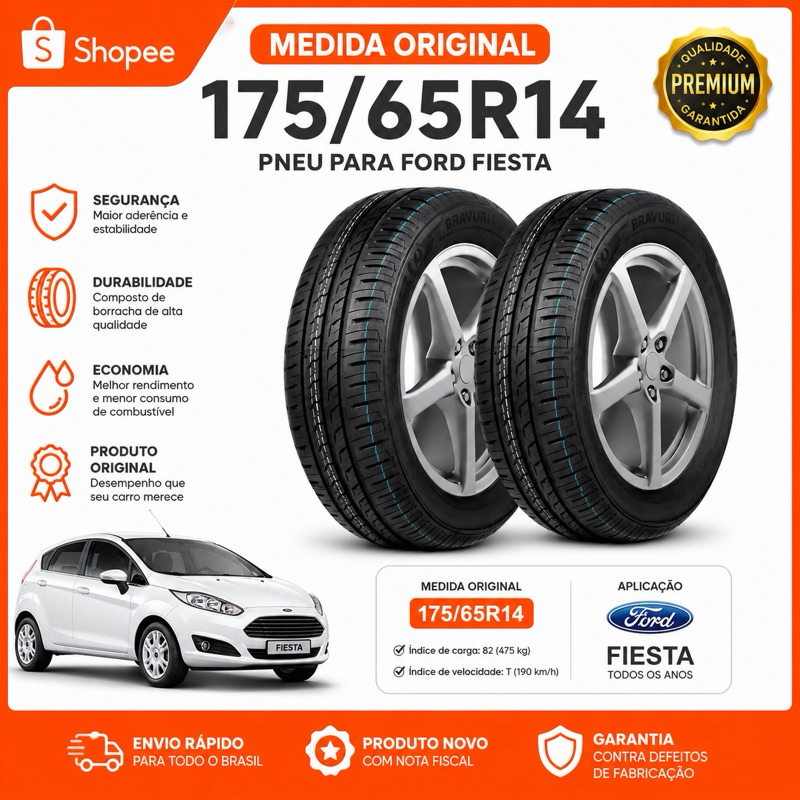 Jogo 02 Pneu 175/65R14 84T Magnos Tyre Alta performanc Linha Premium 05 Anos Garantia Ecológico ⭐️⭐️⭐️⭐️⭐️Remold