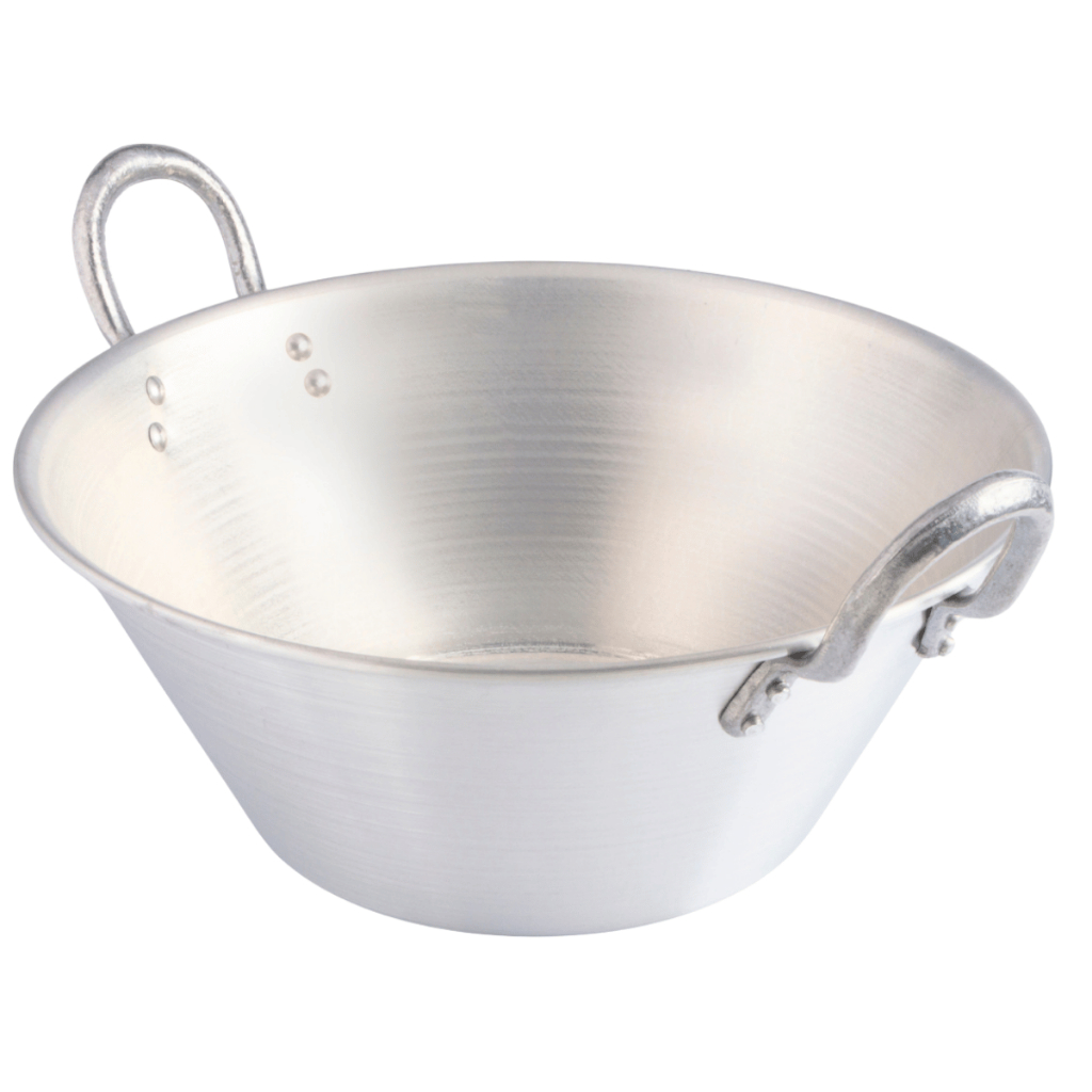Tacho Aluminio Polido Profissional 20Cm 1L Nacional