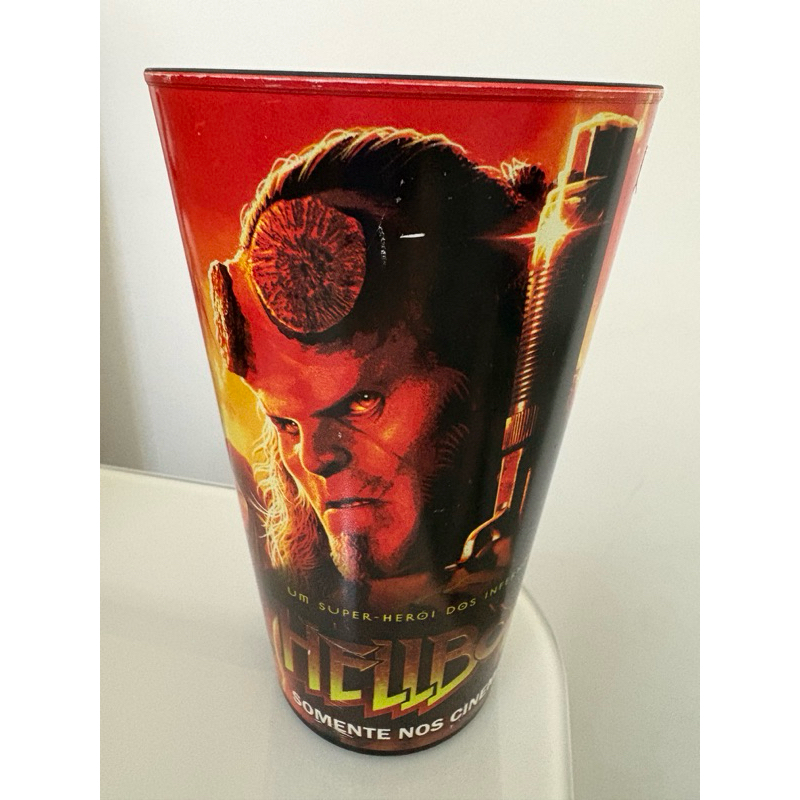Copo Colecionável Cinemark Mania Hellboy
