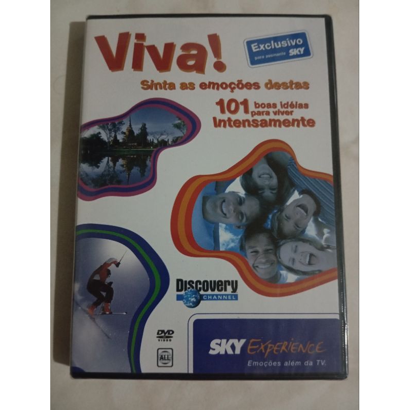 dvd viva! sinta as emoções destas 101 boas ideias pra viver intensamente, Discovery Channel