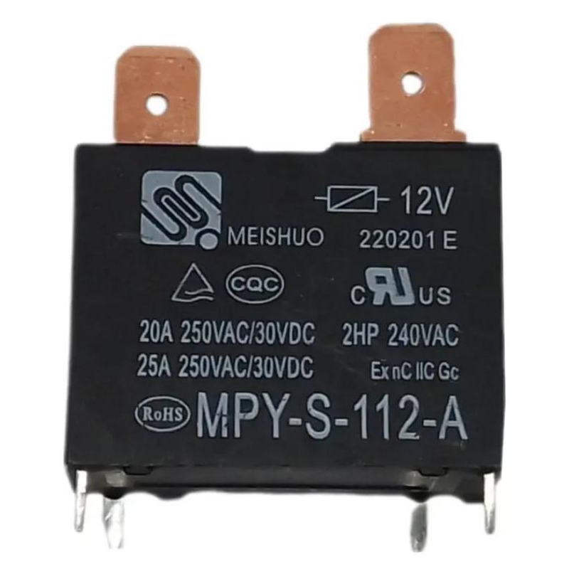 Relé para Placa de Ar Condicionado Split MPY-S 12V 20A/25A