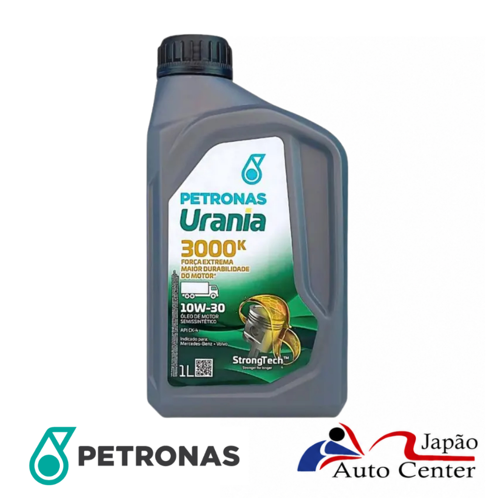 Óleo Lubrificantes Petronas Urania 3000K 10W-30 API CK-4 Semissintético 1L