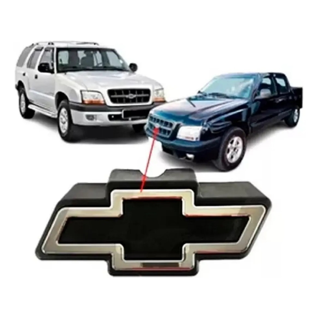 Emblema Gravata Da Grade S10 E Blazer 2000 2001 2002 2003