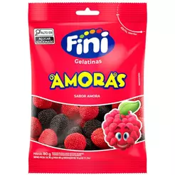 Bala de Gelatina Amoras 80g - Fini