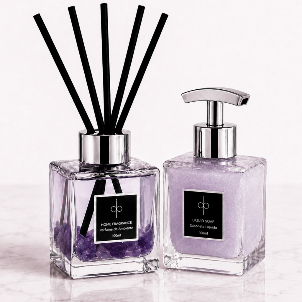 Kit SPA Amethyst (Relaxamento e Purificação) Aromatizadores Pedras Naturais | Presente I Di Piettro