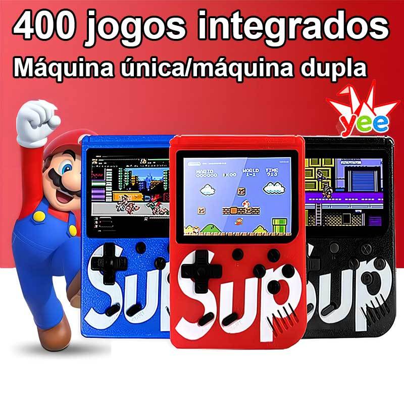 Sup Mini Video Game Portátil 400 Jogos Presente Natal Crianças Gameboy