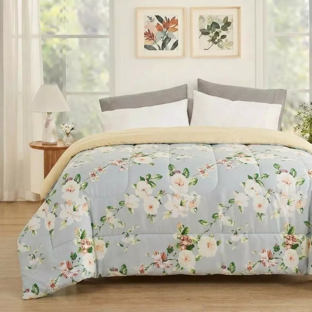 kit Edredom 3 peças King Sonhare Estampado Macio Suave Queen Cobertor Leve Cama Quentinho + Par de Fronha — imagem 1