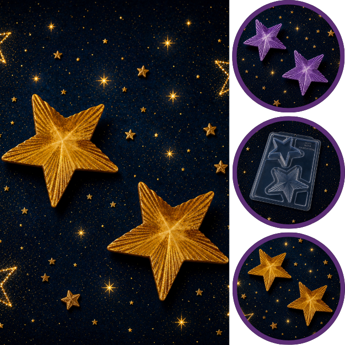 1~6 forma bwb silicone especial estrela porta joias sp semi profissional cod 3674 (CHOCO)