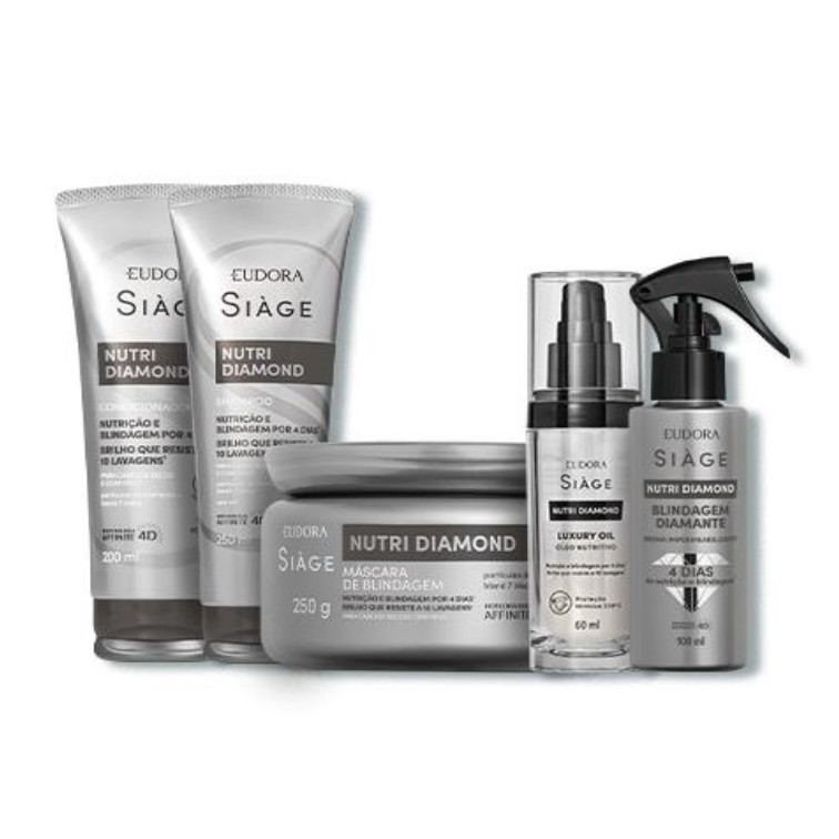 Combo Siage Nutri Diamond Linha Completa