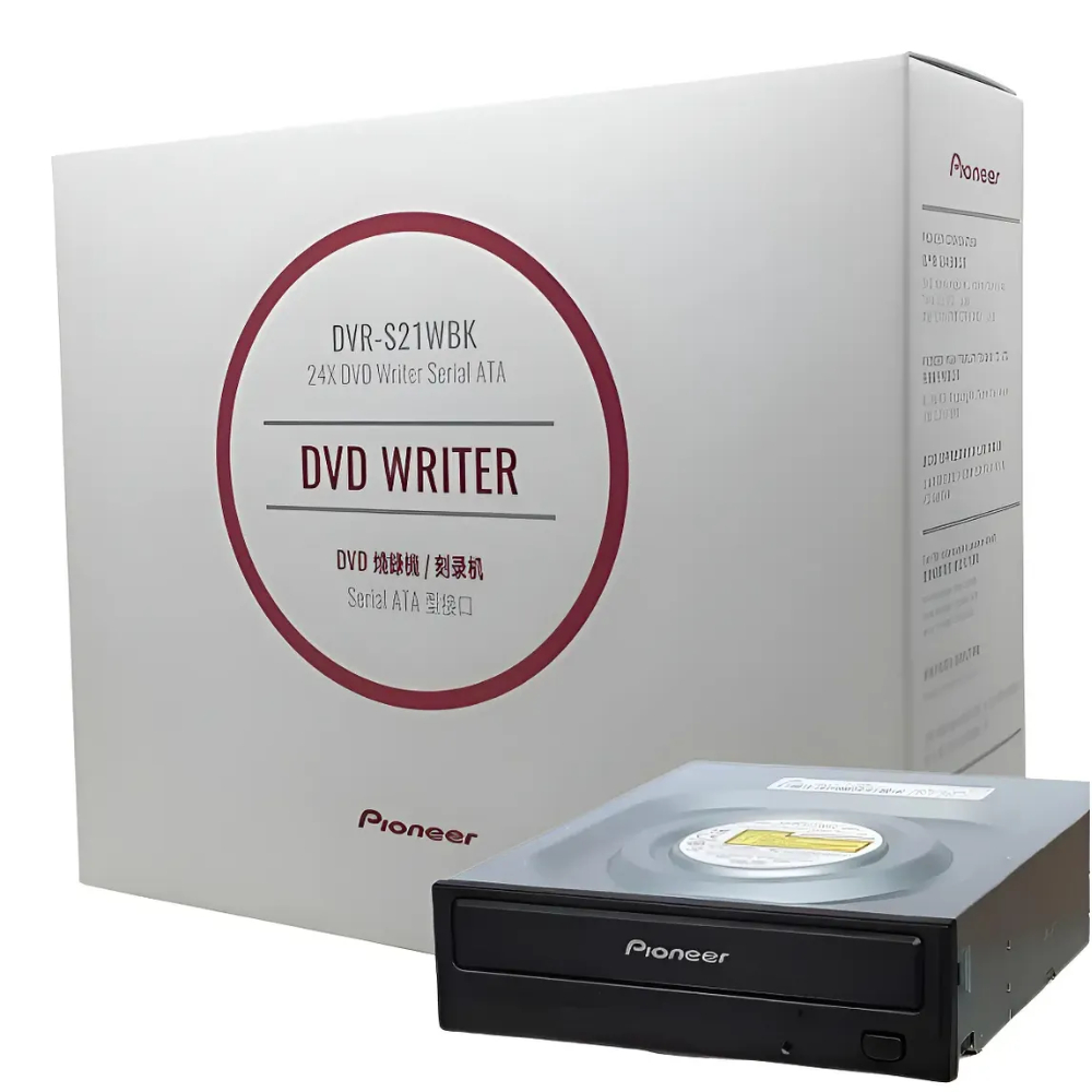 Gravador E Leitor De Cd/dvd Pioneer Interno Sata Dvr-s21wbk