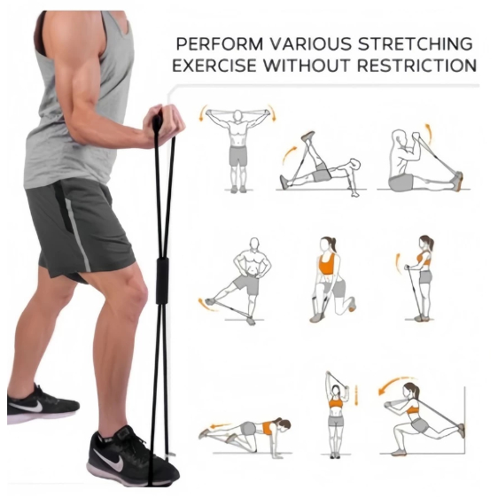 Elástico Tensão Exercício Treino / Casa Ombro Braço Glúteos