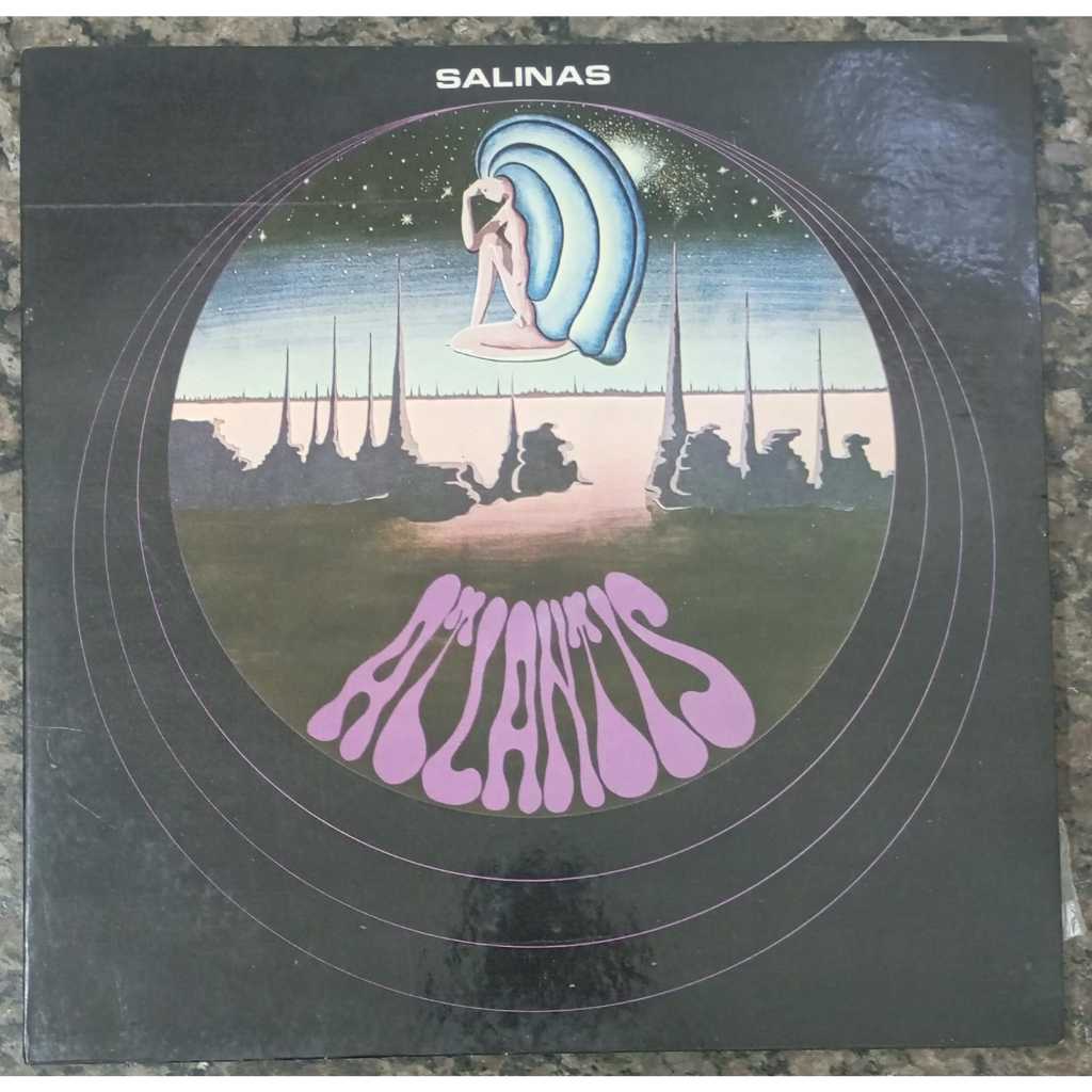 Lp Daniel Salinas-atlantis-1973 Top Tape Gatefold Capa Dura