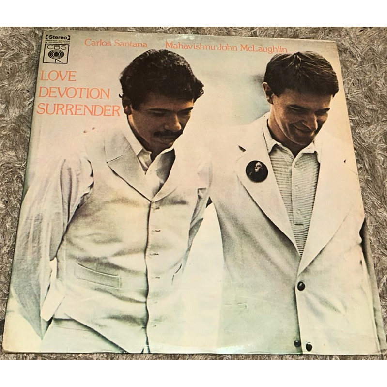 LP Carlos Santana Mahavishnu John McLaughlin Love Devotion Surrender