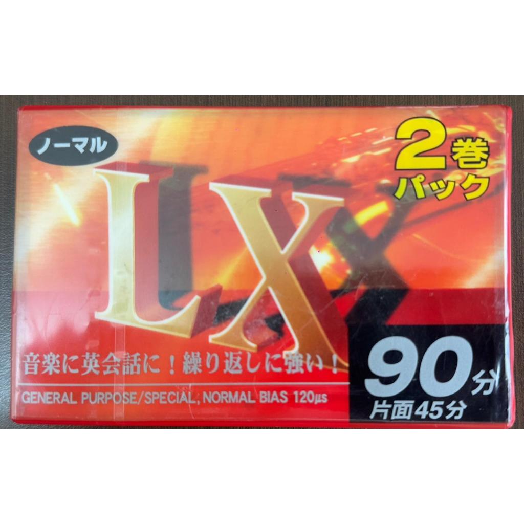 2 Un Fita Cassete  LX 90 Minutos - K7 Tape Deck - Fita Virgem