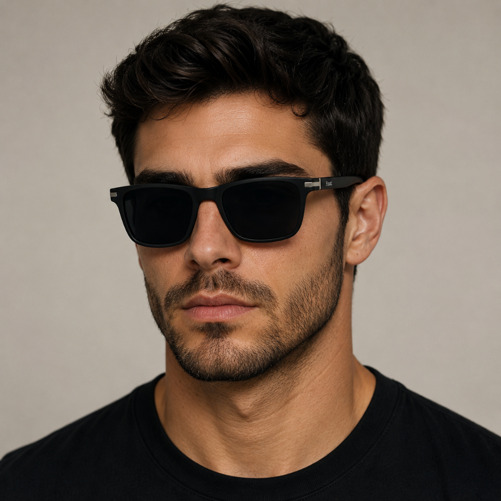 Oculos De Sol Masculino Quadrado Original Finoti Uv400 Verão