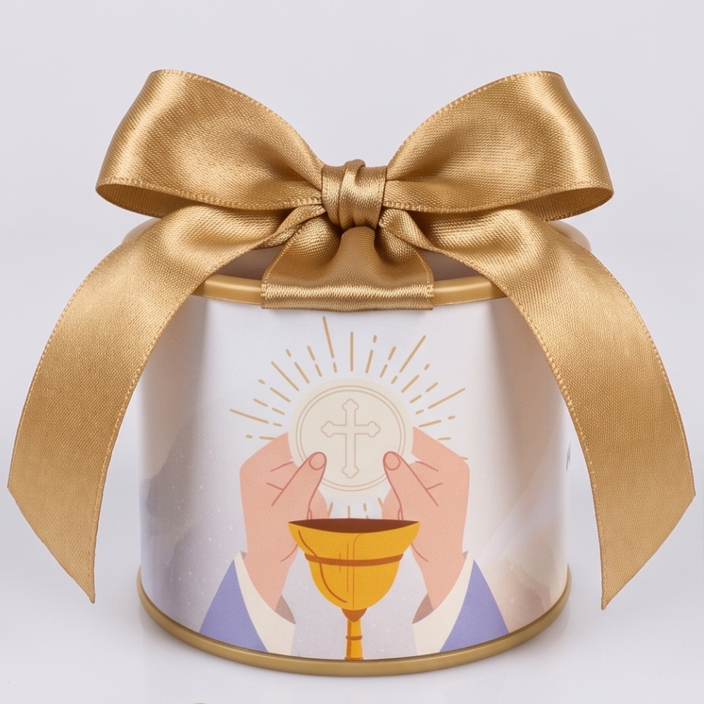 Kit Lembrancinha católica personalizada de Primeira Eucaristia - Primeira Comunhão