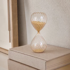 Ampulheta De Vidro Decorativa Com Duração De 5 Minutos, 10Minutos e 15 Minutos