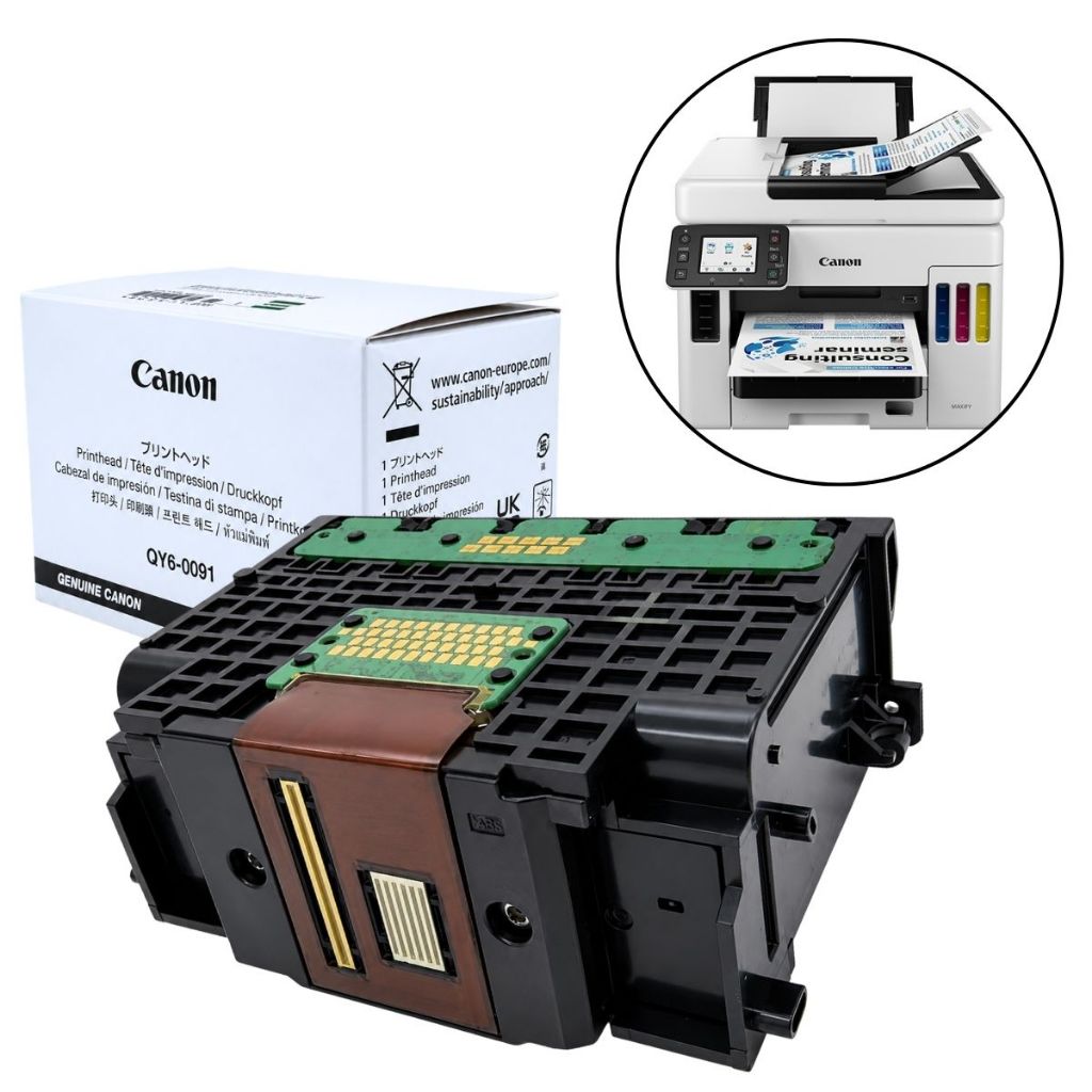 Cabeça de Impressão Original Canon QY6-0091-030 Para Linha GX7080 GX6080