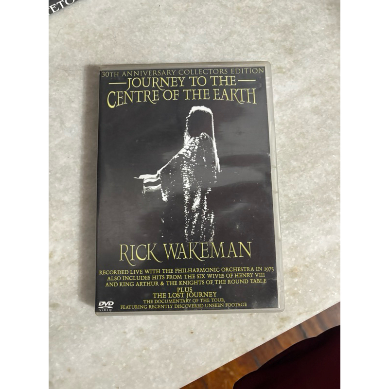 DVD Rick Wakeman – Journey to the Centre of the Earth (30th Anniversary Collector’s Edition) 📀