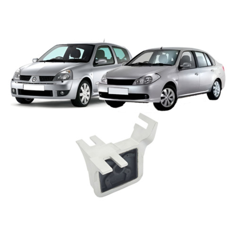 Suporte Coxim Silencioso Escape Traseiro Para Clio / Symbol
