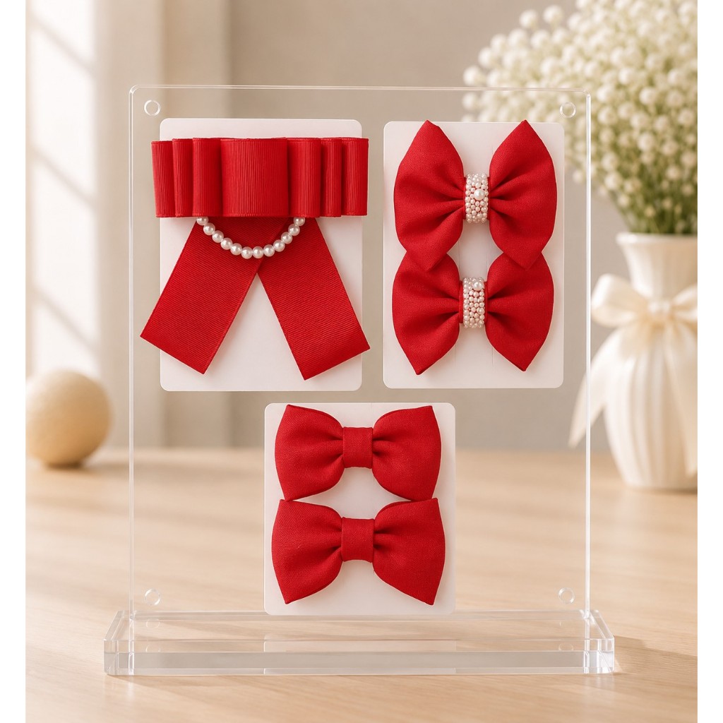 Kit Laço infantil, laço de cabelo menina, laço simples infantil, laço gorgurão, laço para cabelo infantil